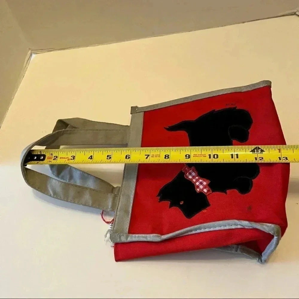 Vintage 1984 Shirley Botsford Terrier Dog Purse Bag Kids Elefant’s Task